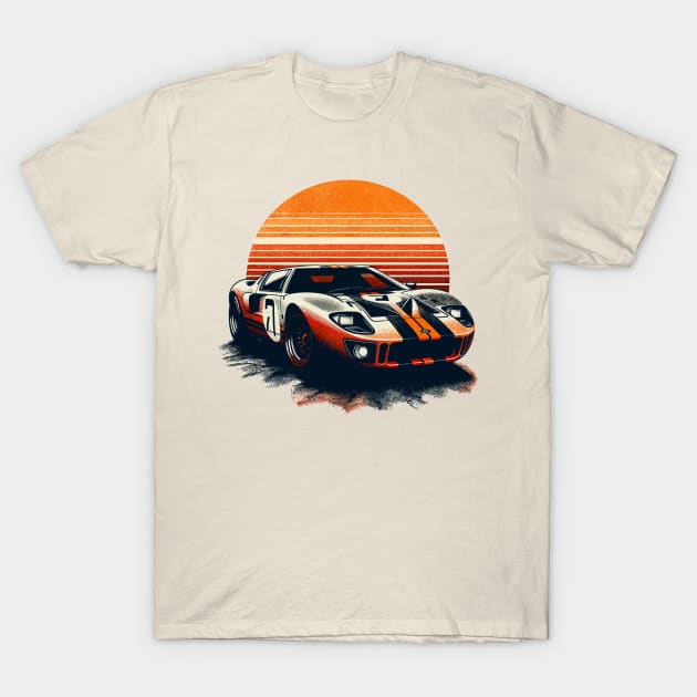 Ford GT40 T-Shirt by Vehicles-Art